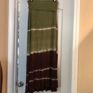 Bathing suit Maxi Skirt coverup